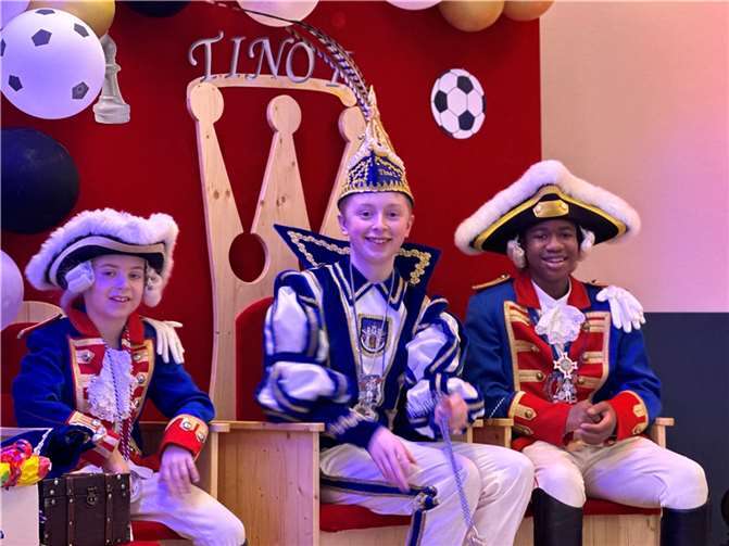 Der 13-jährige Tino Winterwerber aus Montabaur wurde diese Session in das Amt des Kinderprinzen erhoben.  Foto: privat