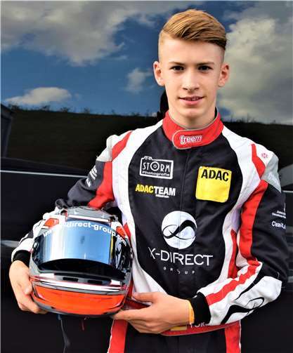 Der 14-Jährige zeigte eine gute Performance.