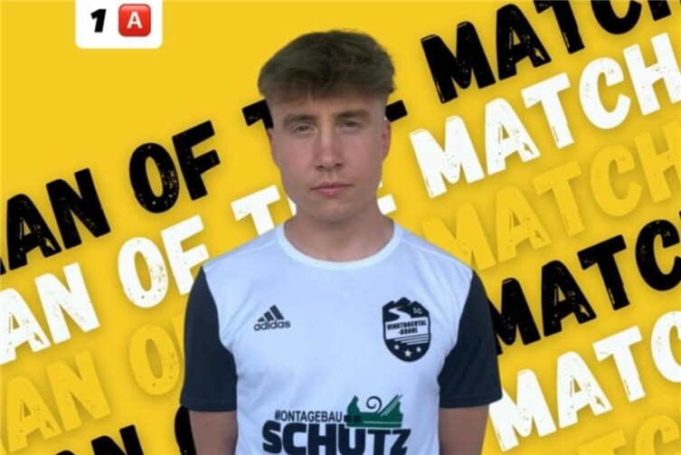 Der 3-fache Torschütze Luca Marx