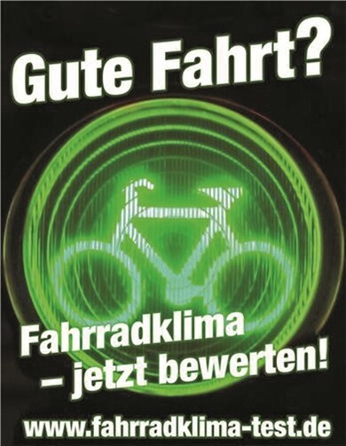 Der ADFC führt eine bundesweite Umfrage zur Fahrradfreundlichkeit der Städte durch.ADFC