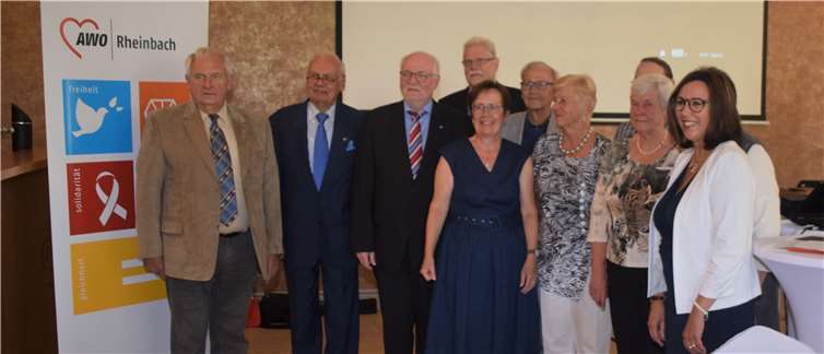 Der AWO Ortsverein Rheinbach feierte im Waldhotel mit zahlreichen MitgliedernFoto: privat