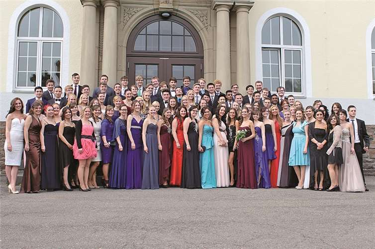 Der Abitur-Jahrgang 2014 unterstützt den Bunten Kreis Mittelrhein e.V..privat