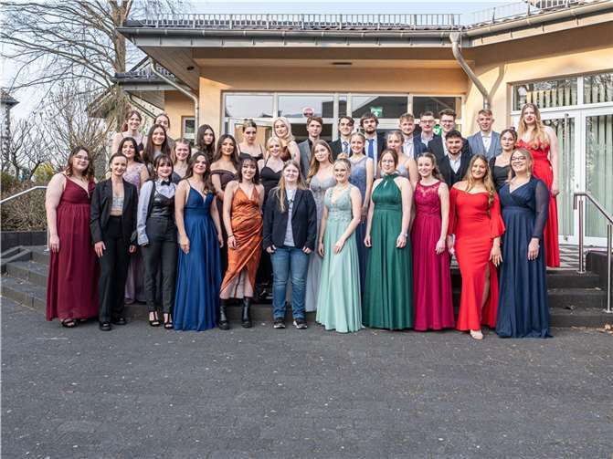 Der Abiturjahrgang 2022 der IGS Horhausen. Foto: privat