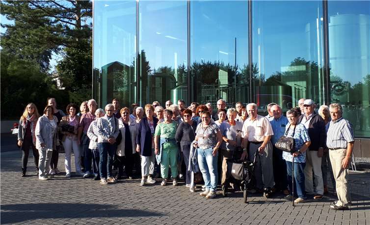 Der Abschluss des Ausflugs fand in der Vulkan Brauerei in Mendig statt.privat