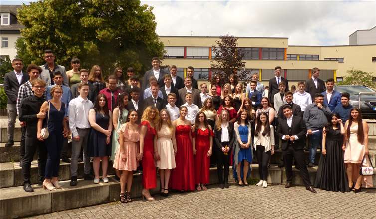 Der Abschlussjahrgang freut sich auf den neuen Lebensabschnitt. privat