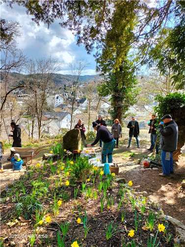 Der Adenauer Kreuzweg erstrahlt wieder. Foto: privat