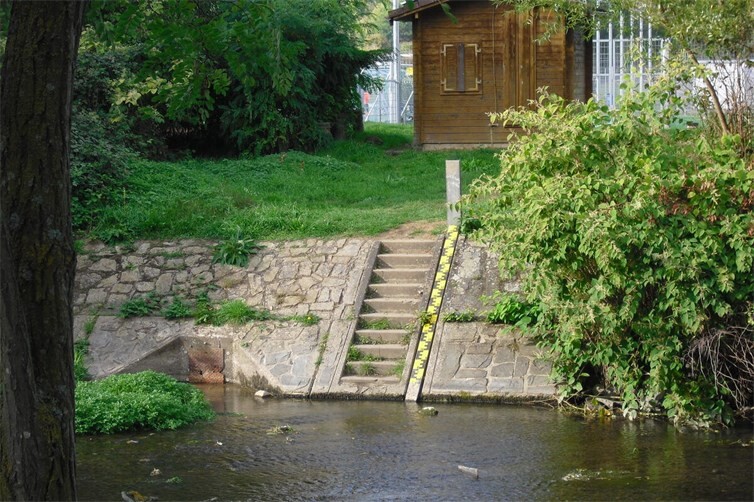 Der Ahrpegel in Bad Bodendorf