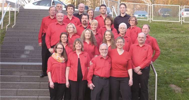 Der Akkordeon-Club Koblenz spielte ein begeisterndes Jahreskonzert zum Thema „Show Business.“privat