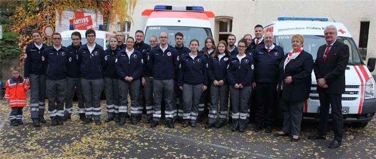 Der Aktive Dienst im Herbst 2018: Diese Männer und Frauen leisten medizinische Hilfe. Foto: privat