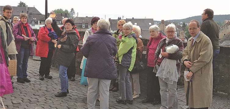 Der Albertus-Magnus-Chor gönnte sich einen Ausflug zu den Mayener Burgfestspielen.privat