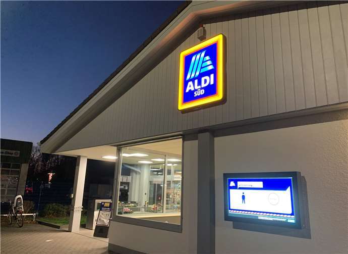 Der Aldi-Markt in Sinzig. Foto: ROB