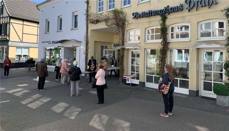 Der Andrang für die kostenlosen Vorsorgetüten hat alle überrascht. Fotos: privat