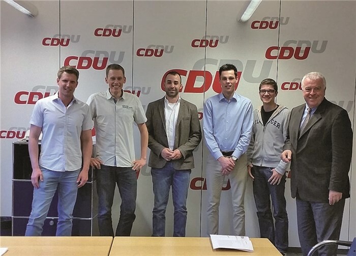 Der Arbeitskreis Sport&Ehrenamt der Jungen Union RLP traf sich mit dem sportpolitischen Sprecher der CDU-Landtagsfraktion Herrn Guido Ernst.privat