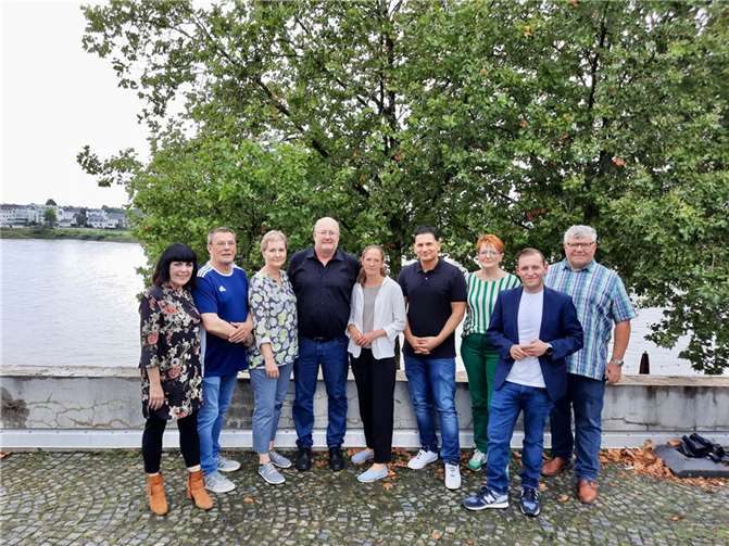 Der Arbeitskreis Umwelt und Klima unter der Leitung von Stefanie Stavenhagen, besuchte das Deichinformationszentrum in Neuwied. Quelle: SPD-Stadtverband Neuwied