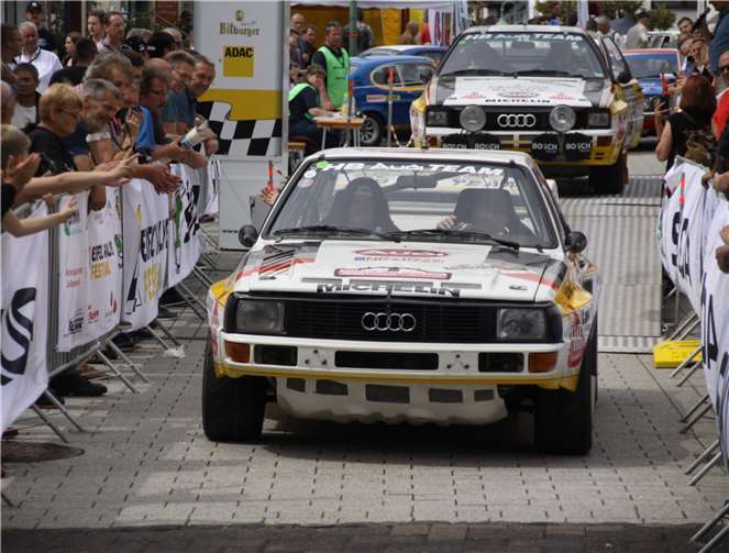 Der Audi Quattro A2 Baujahr 1985.