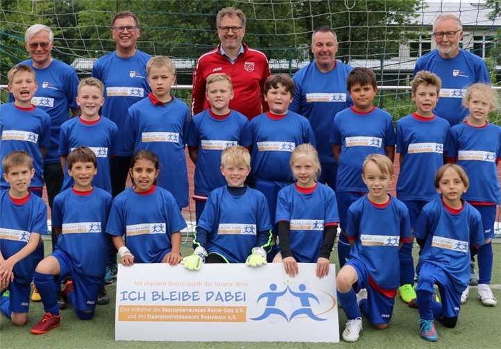 Der Auftakt fand mit den Kindern des SC Rheinbach statt. Foto: privat