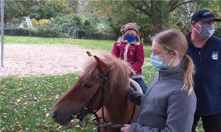 Der Ausflug auf den Reiterhof Bruchhausen war einer der Hölhepunkt. Fotos: privat