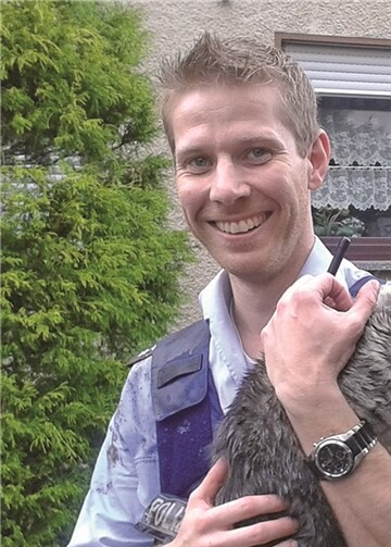 Der Ausflug aufs Dach fand zum Glück ein gutes Ende. privat