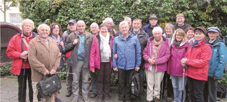 Der Ausflug endete nach rund zwölf Kilometern mit einem zünftigen Essen im Brauhaus.privat