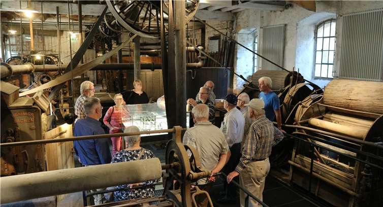 Der Ausflug führte ins IndustriemuseumTuchfabrik Müller in Euskirchen.