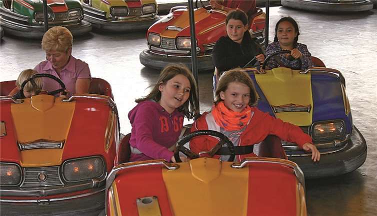 Der Autoscooter war eines der Highlights auf der Kirmes.