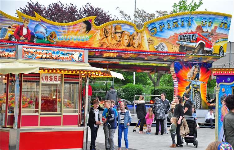Der Autoscooter war wie immer ein Anziehungspunkt für insbesondere die kleineren Gäste.
