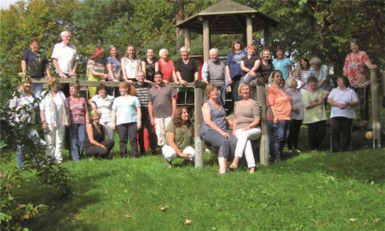 Der Bad Breisiger Gospelchor GOOD NEW bereitete sich in Vallendar auf die Jubiläumskonzerte vor. Privat