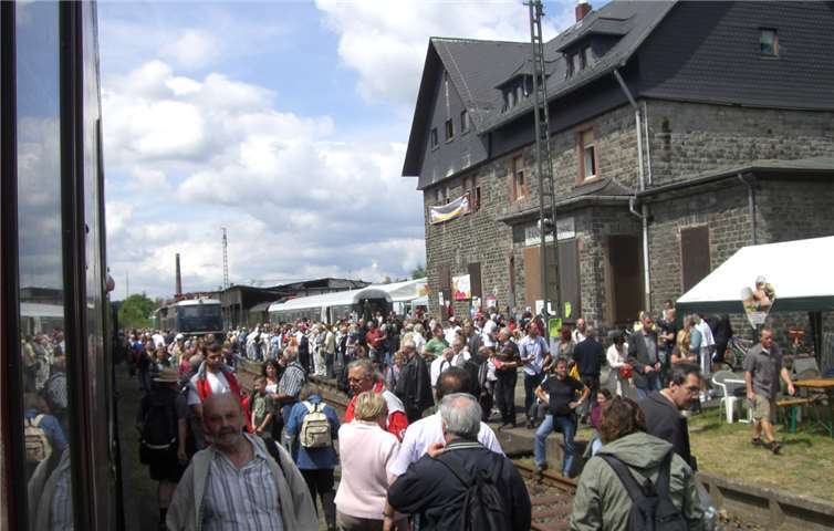 Historischer Bahnhof jetzt unter Denkmalschutz Der Bahnhof in Ransbach-Baumbach steht jetzt unter Denkmalschutz. Foto: privat
