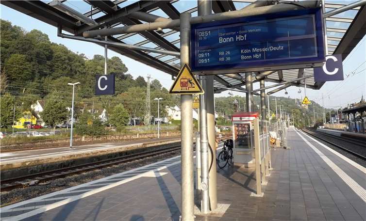 Der Bahnhof in Remagen.  Foto: Archiv/WITE
