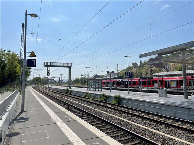 Bahn: Zwischen Remagen und Sinzig wird gebaut Der Bahnhof in Remagen. Foto: ROB