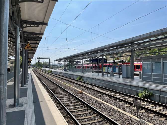 Der Bahnhof in Remagen. Foto: ROB