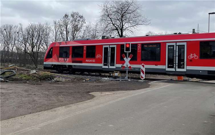 Der Bahnübergang an der Martinusstraße.  Foto: RO
