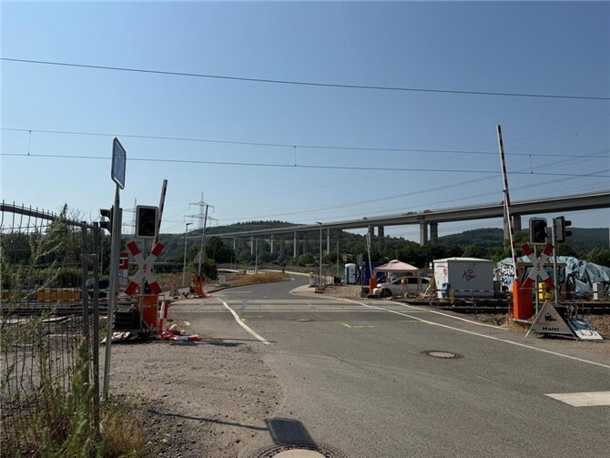 Der Bahnübergang in Heppingen.  Foto: ROB