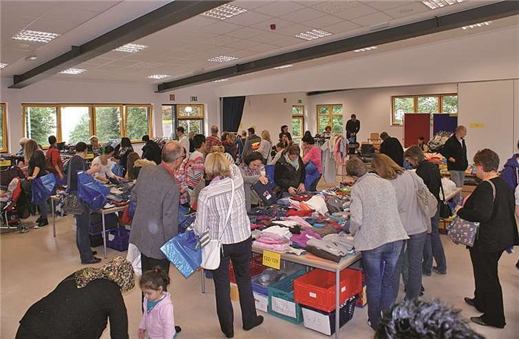 Der Basar fand zum ersten Mal in der Grundschule statt.Privat