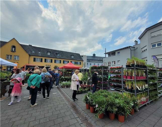 Der Bauern- und Gartenmarkt fand nach zweijähriger Unterbrechung wieder statt. Fotos: Stadt Bendorf