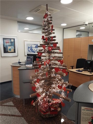 Der „Baum der Herzen“.  Foto: privat