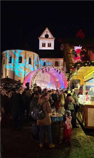Der Bendorfer Weihnachtsmarkt.