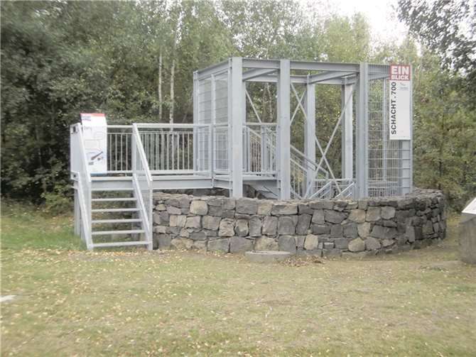 Der Bergmannsschacht „Fehrtentrum 900“ ist jetzt im Mayener Grubenfeld zu besichtigen.