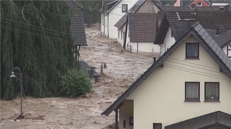 Der Bericht des Untersuchungsausschusses „Hochwasserkatastrophe“ enthält zahlreiche Erkenntnisse, Stellungnahmen und Beweise zum Hochwasser an der Ahr.  Foto: Archiv/WinklerTV
