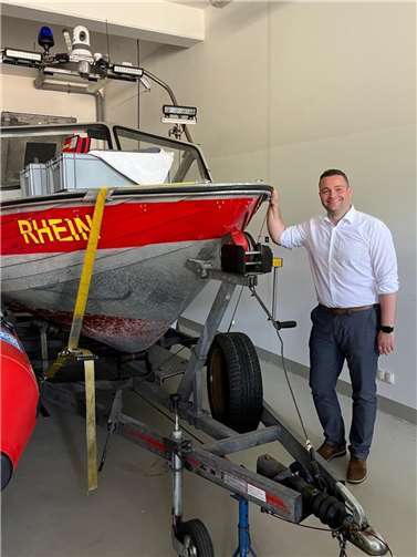 Der Besuch beim Bildungszentrum der DLRG Rheinland-Pfalz in Lehmen an der Mosel war ein weiterer Bestandteil der Bevölkerungsschutzwochen der CDU-Landtagsfraktion Rheinland-Pfalz. Foto: CDU