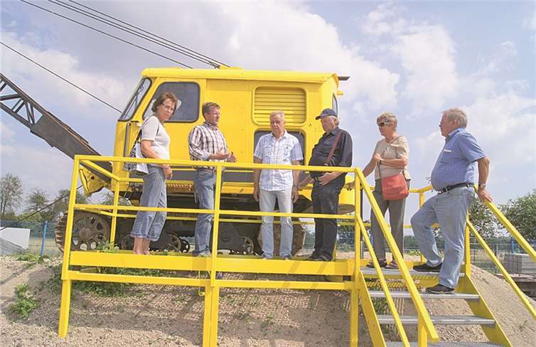 Der Besuch im Bimsmuseum faszinierte alle.privat