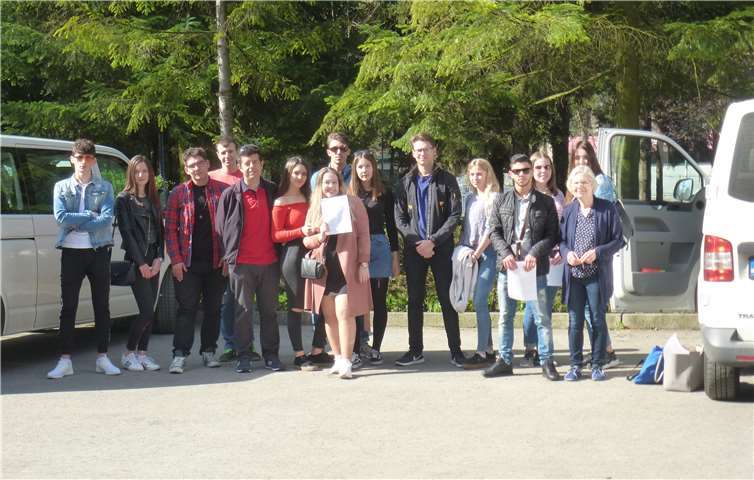 Der Besuch in Srebrenica hinterließ tiefen Eindruck bei den Schülern. privat