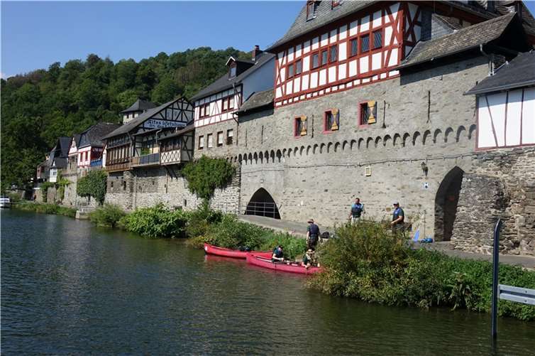 Der Bilderbuchort Dausenau.  Foto: Sulzbacher