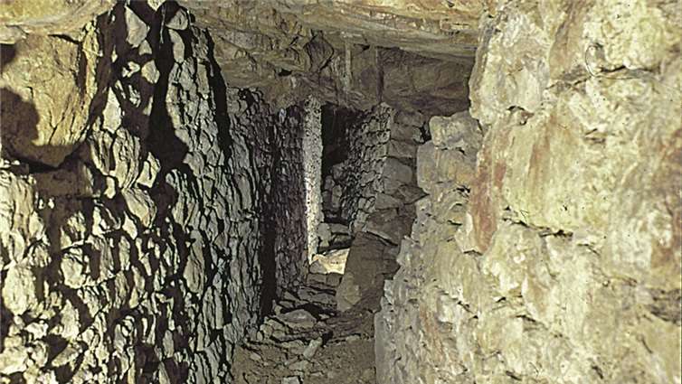 Der Blick in die wieder freigelegte Tunnelröhre des Tiergartentunnels in Blankenheim.K. Grewe