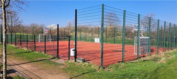 Der Bolzplatz „Am Blümlingspfad“. Quelle: Stadt Rheinbach