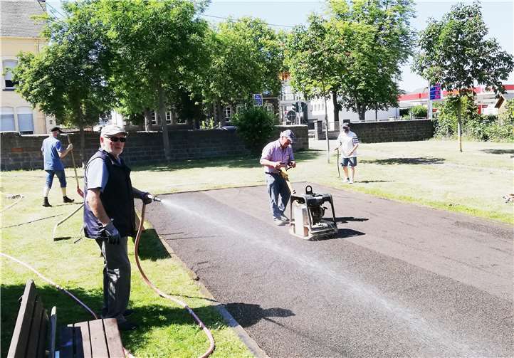 Der Boule-Parcours wurde neu hergerichtet. Foto: privat