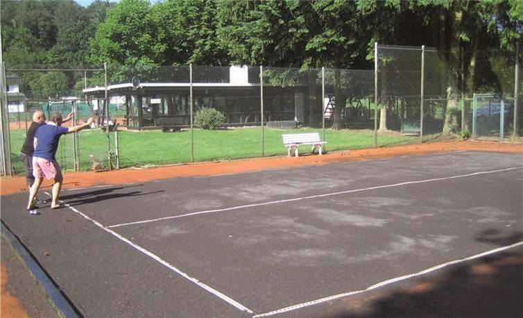 Der Bouleplatz des Tennisvereins Melsbach wird am 22. Juni offiziell eröffnet.privat