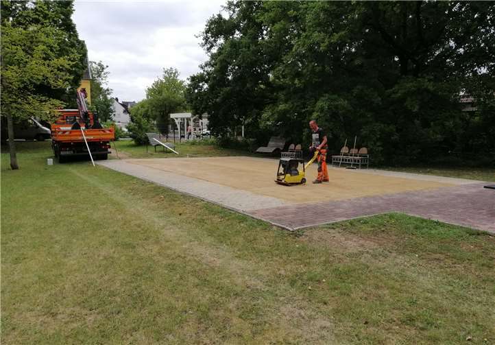 Der Bouleplatz in Kripp wurde saniert. Foto: privat