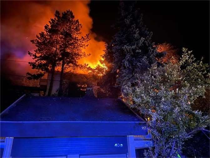 Der Brand konnte von der Feuerwehr gelöscht werden.  Foto: