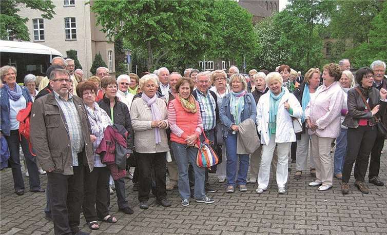 Der Brauchtumsverein Rheinbach unternahm eine Tagesfahrt nach Duisburg.privat